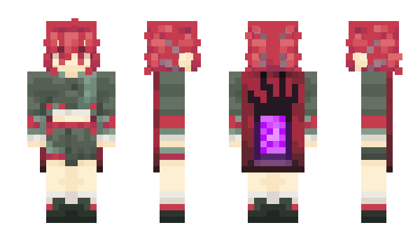 Minecraft скин по нику AnimeInc