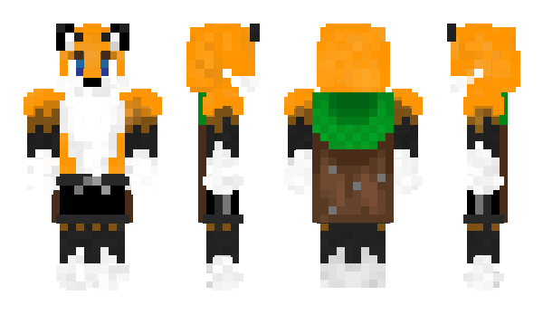 Minecraft skin JakeTheFox2007