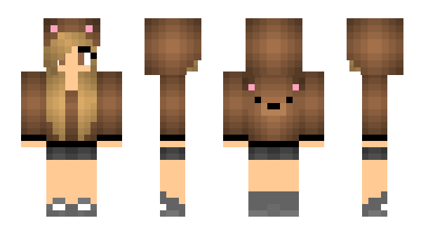 Minecraft skin SuperGirl4