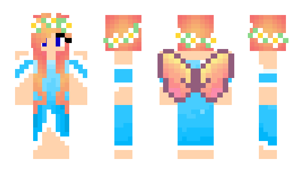 Minecraft skin Flowerfairy101