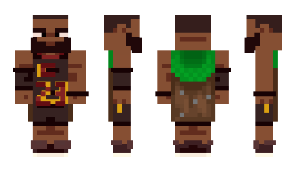 Minecraft скин по нику LeBroniusJamius