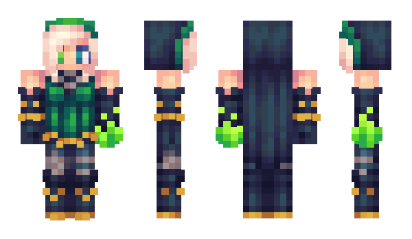 Minecraft скін по ніку WytchByte
