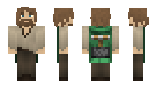 Minecraft skin murvegutten