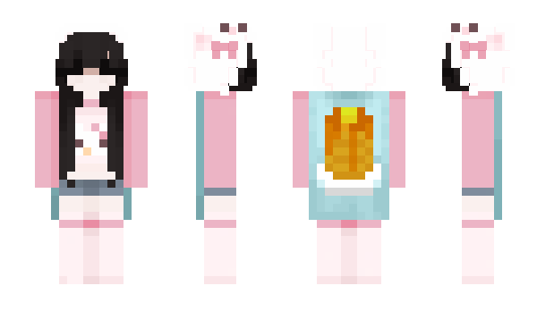 Minecraft скін по ніку EmillyLouyse