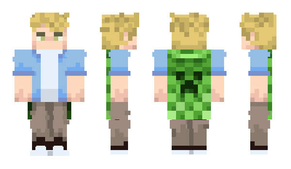 Minecraft skin Casquito05
