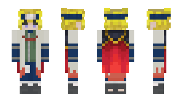 Minecraft skin AmITooLate