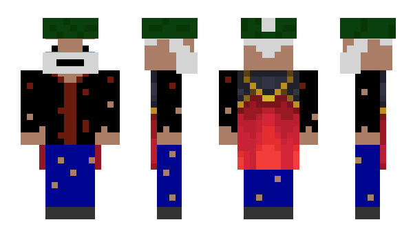Minecraft skin Bearush