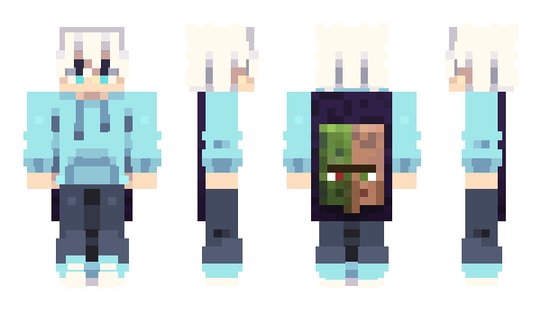 Minecraft скин по нику Fictic