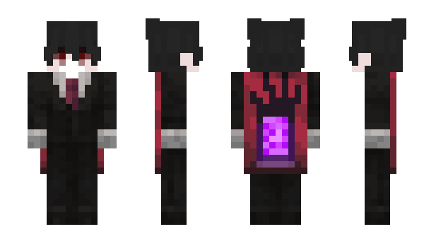 Minecraft skin ikaneky