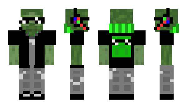 Minecraft skin cool_zombies