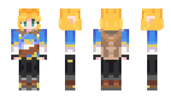 Minecraft skin ZLEDR