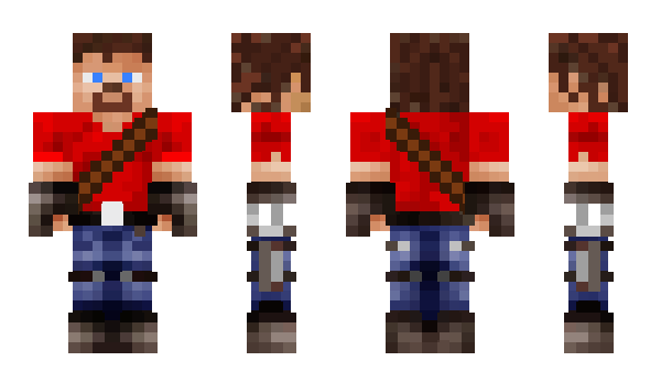 Minecraft скін по ніку Overtry