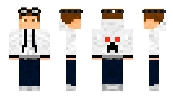 Minecraft skin TehUberL33t