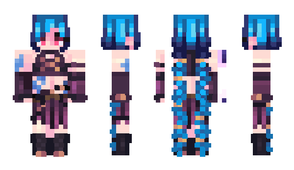 Minecraft skin GhostFae