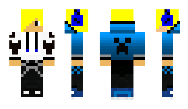 Minecraft skin BL4CKSH00T3R