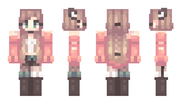 Minecraft skin Sarelia