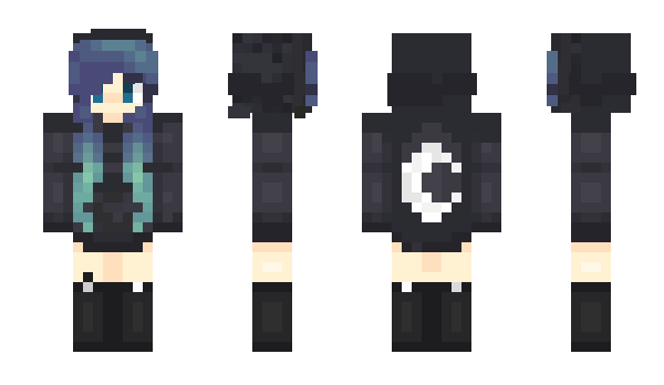 Minecraft skin CarolBHTE
