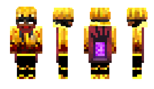 Minecraft skin Blazeify