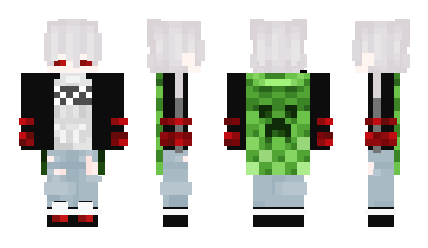 Minecraft skin MonstaFox