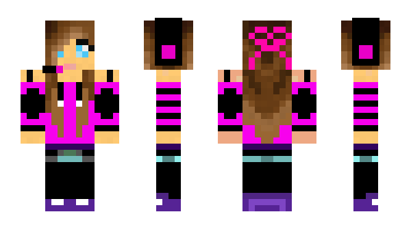 Minecraft skin PinkCupcake1