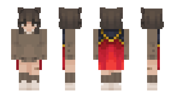 Minecraft skin khovanet