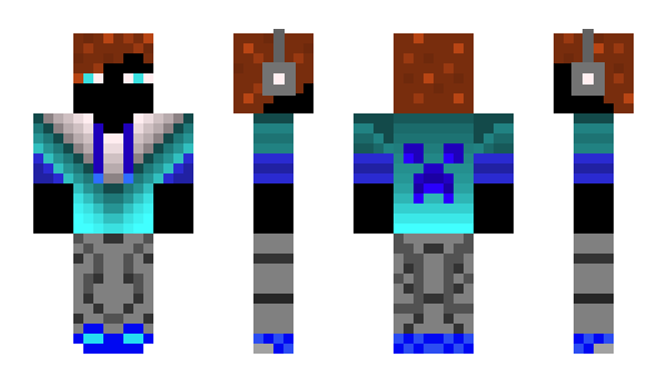 Minecraft skin moghi
