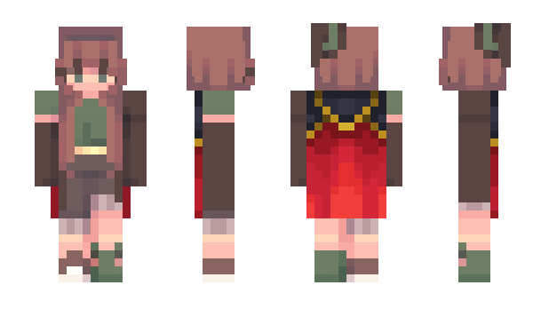 Minecraft скін по ніку Sequence7Witch