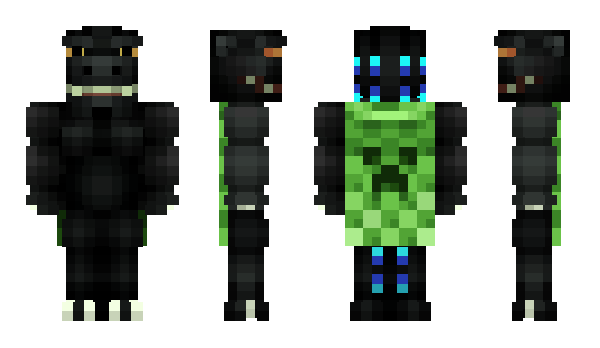 Minecraft skin qwvuu