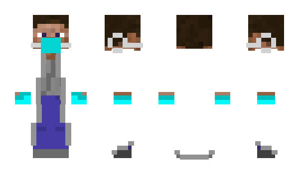 Minecraft skin Konxito