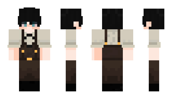 Minecraft skin Merrfy