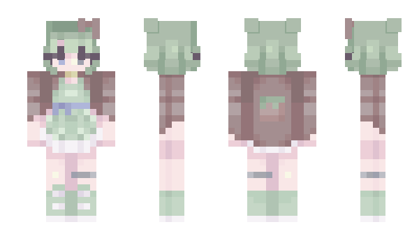 Minecraft skin Lottte