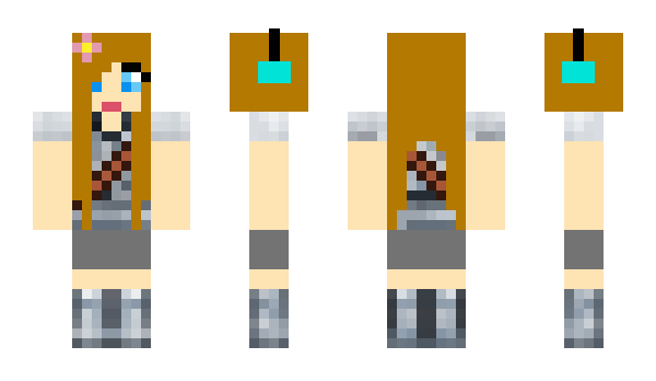 Minecraft skin karolina1236