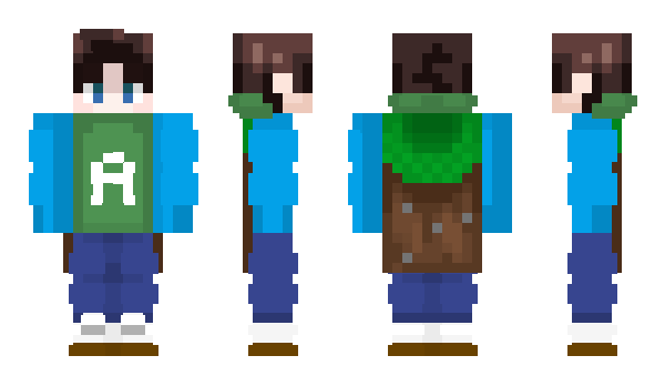 Minecraft скін по ніку AZZKAGG