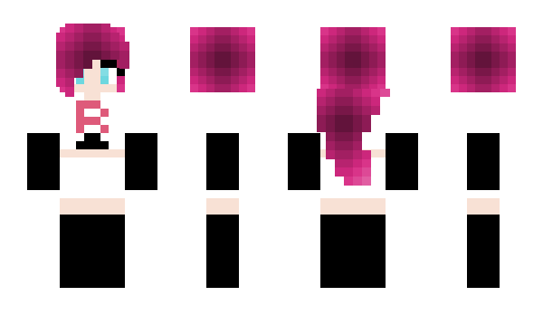 Minecraft skin rocketjessie