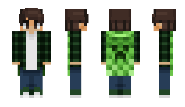 Minecraft скин по нику Stickerit