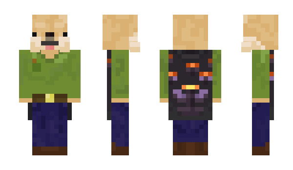 Minecraft skin Bio_Mops