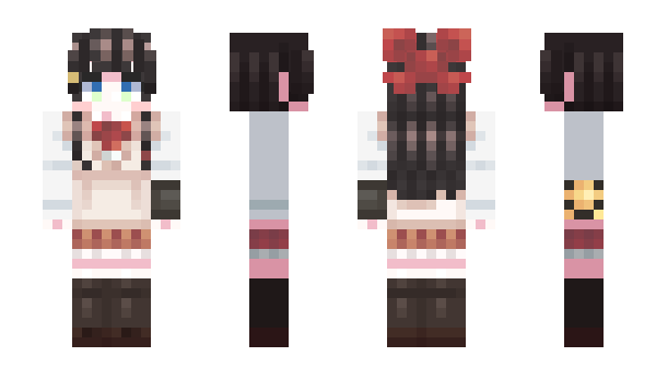 Minecraft skin ShirayukiHina