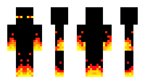 Minecraft skin flamewave