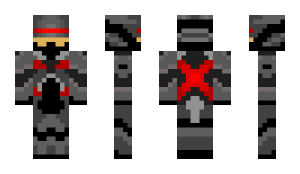 Minecraft скин по нику LASERX05