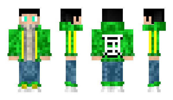 Minecraft skin Storm_og