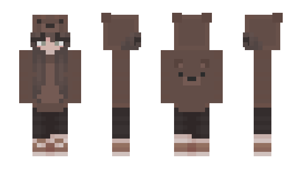 Minecraft skin BellaBear7777