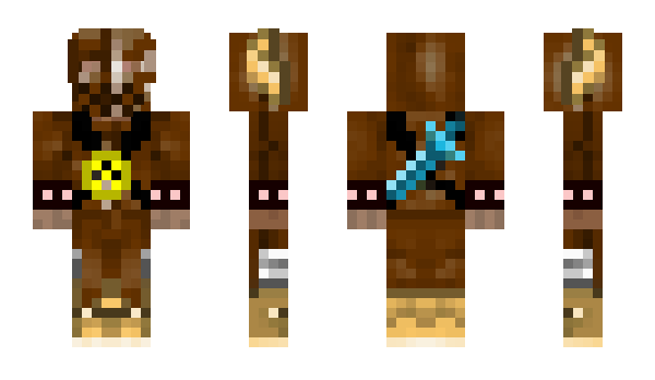 Minecraft skin Czekoladzior