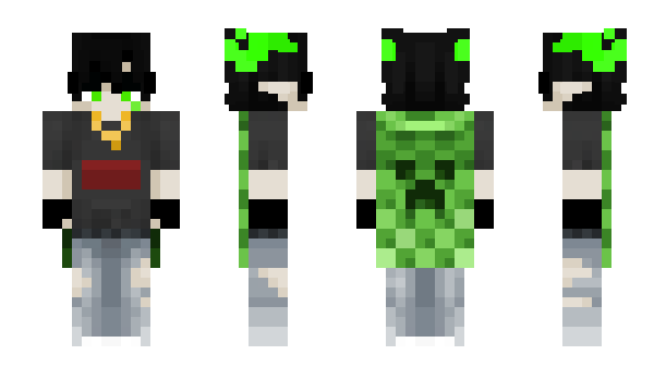 Minecraft скін по ніку NotQuiteToxic