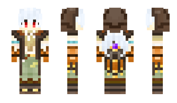 Minecraft skin Last_Ravens