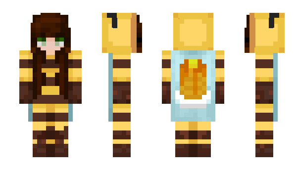 Minecraft skin Beelune