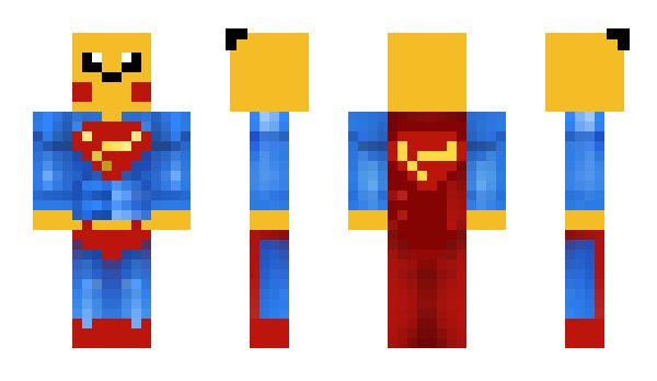 Minecraft skin the_pika