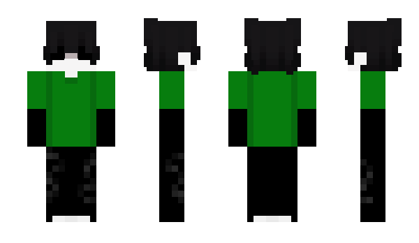 Minecraft skin AtsuyaMontgomery