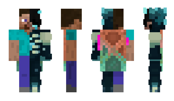 Minecraft скин по нику Heart4ism