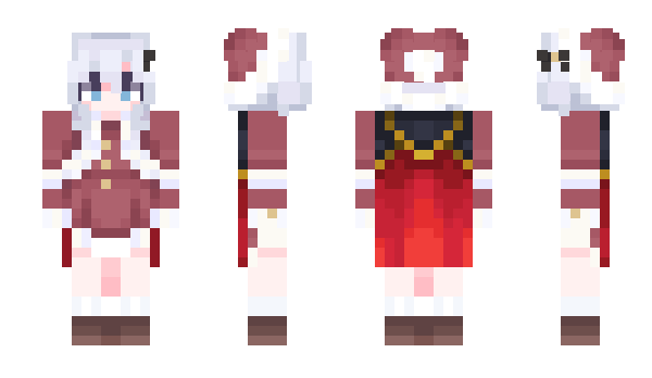 Minecraft skin MaluKisses