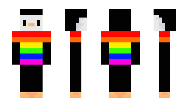 Minecraft скін по ніку LGBTQsupport